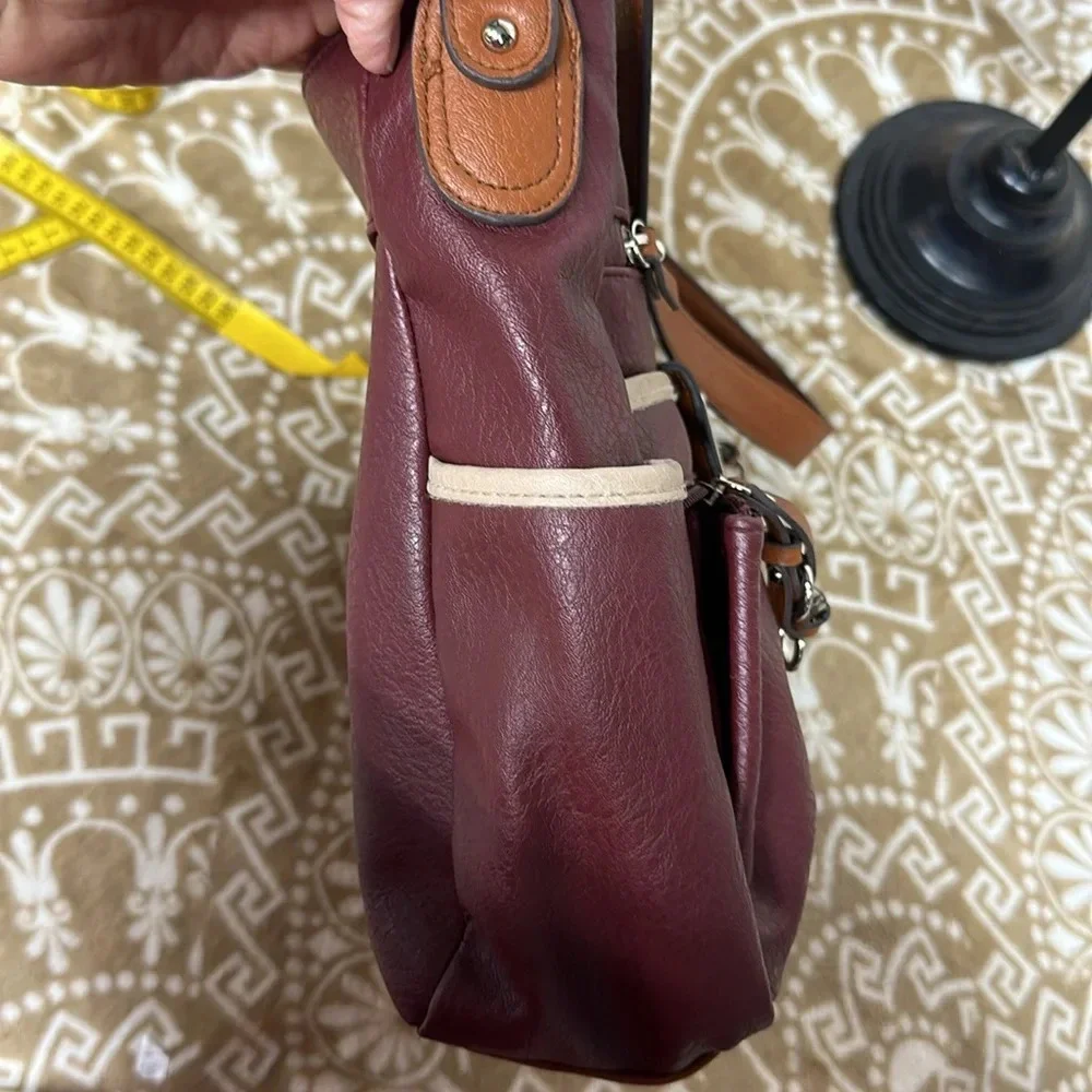 Rosetti Faux Leather Crossbody Bag